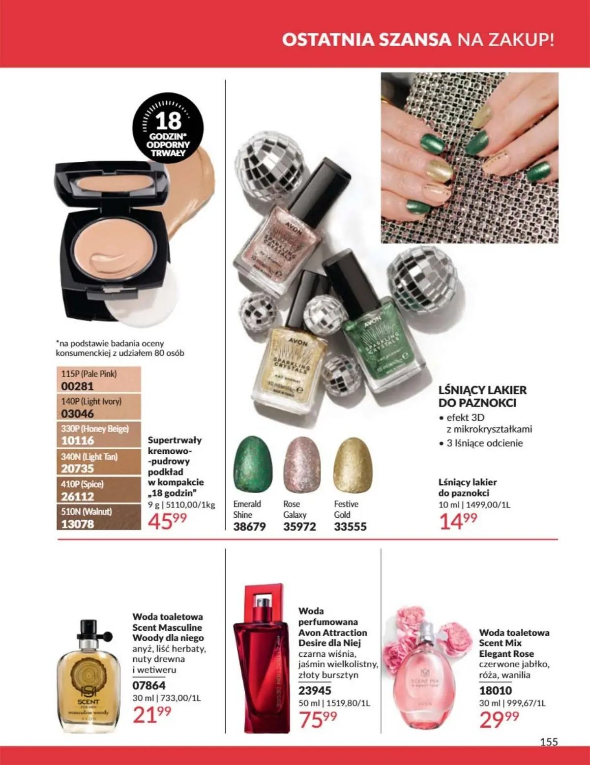 Gazetka promocyjna Avon str. 155