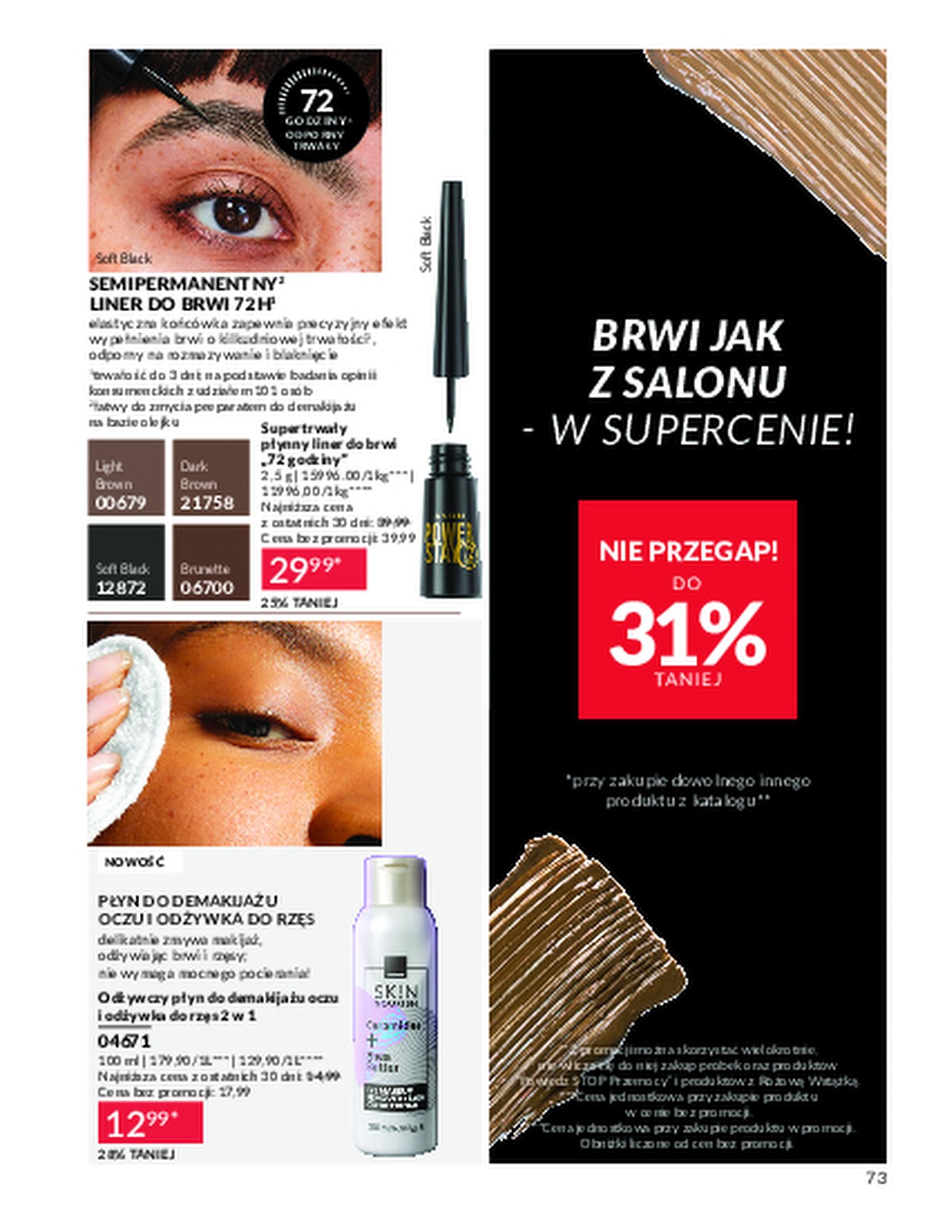 Gazetka promocyjna Avon str. 73