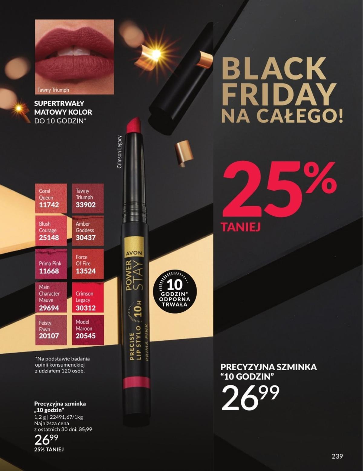 Gazetka promocyjna Avon str. 239