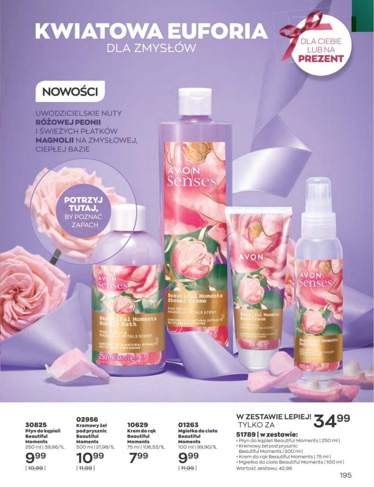 Gazetka promocyjna Avon str. 195