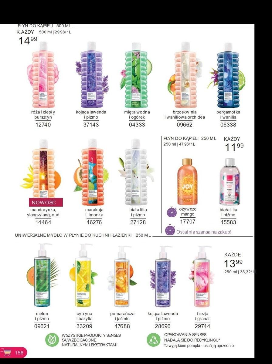 Gazetka promocyjna Avon str. 156