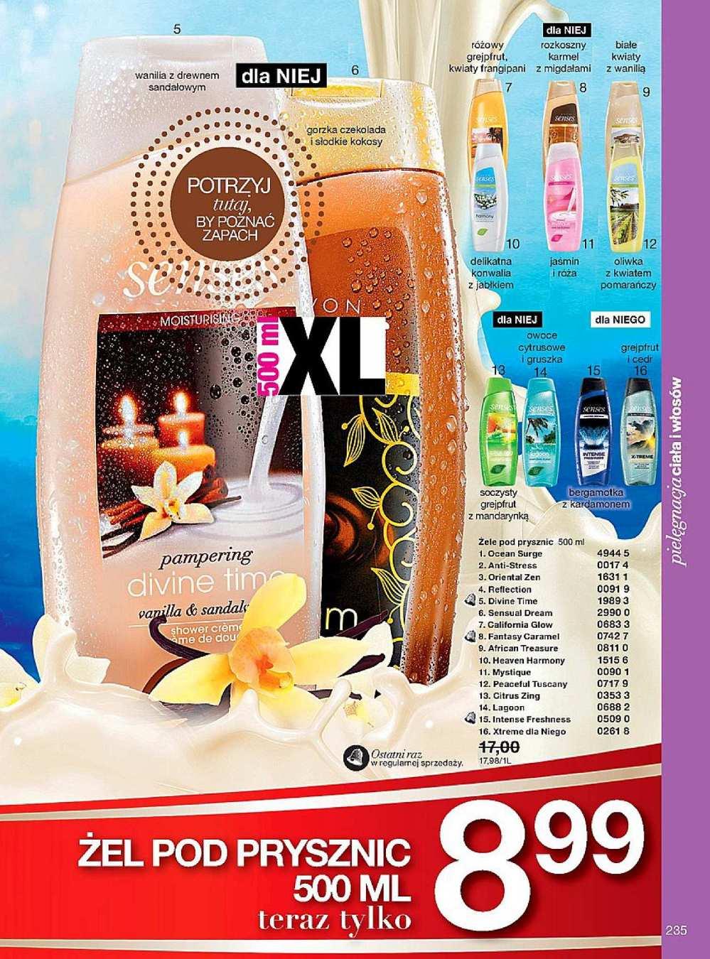 Gazetka promocyjna Avon str. 235