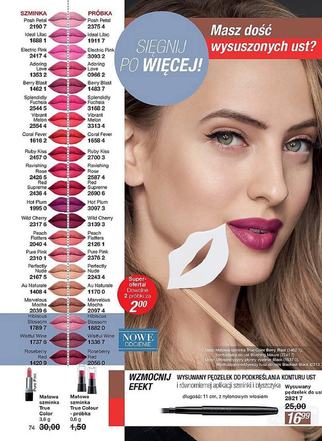 Gazetka promocyjna Avon str. 74