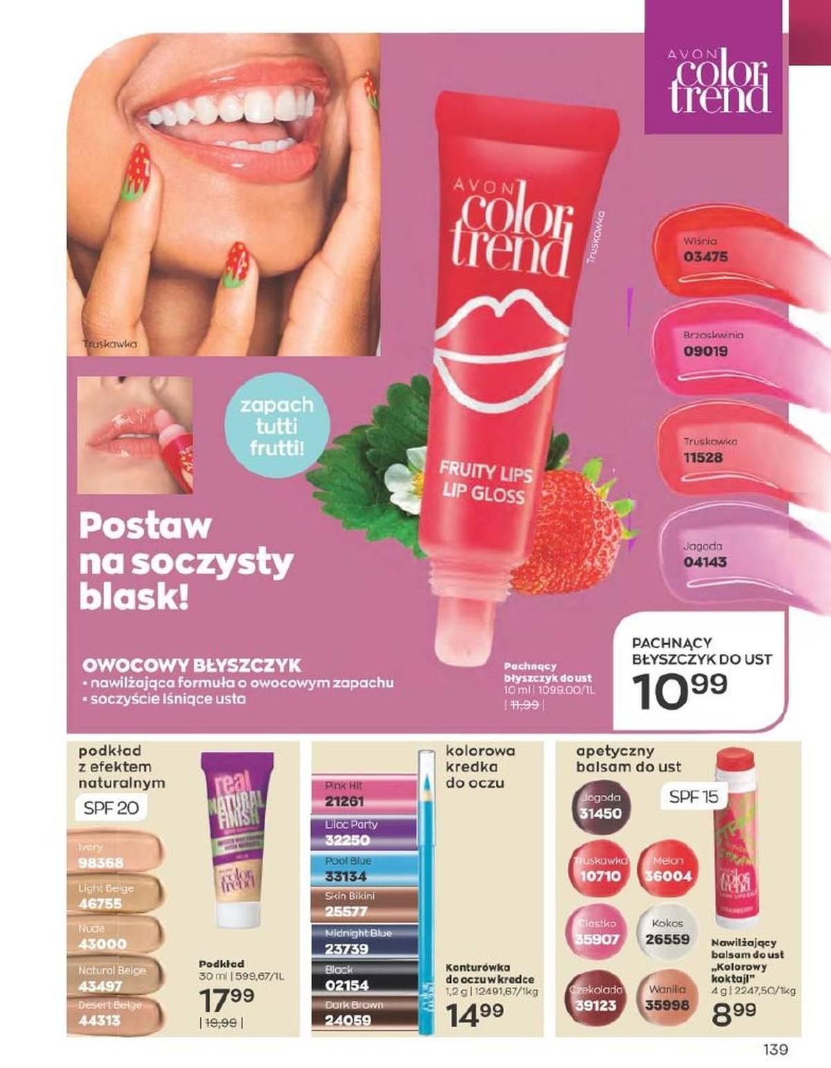 Gazetka promocyjna Avon str. 139