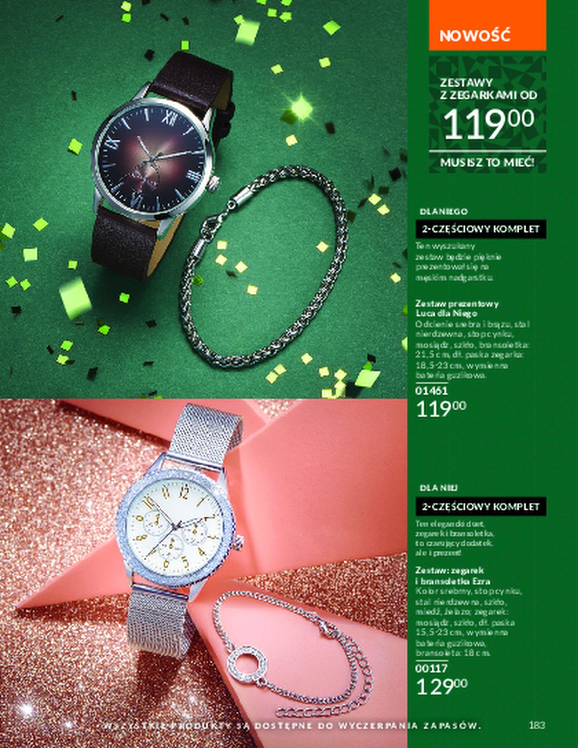 Gazetka promocyjna Avon str. 183