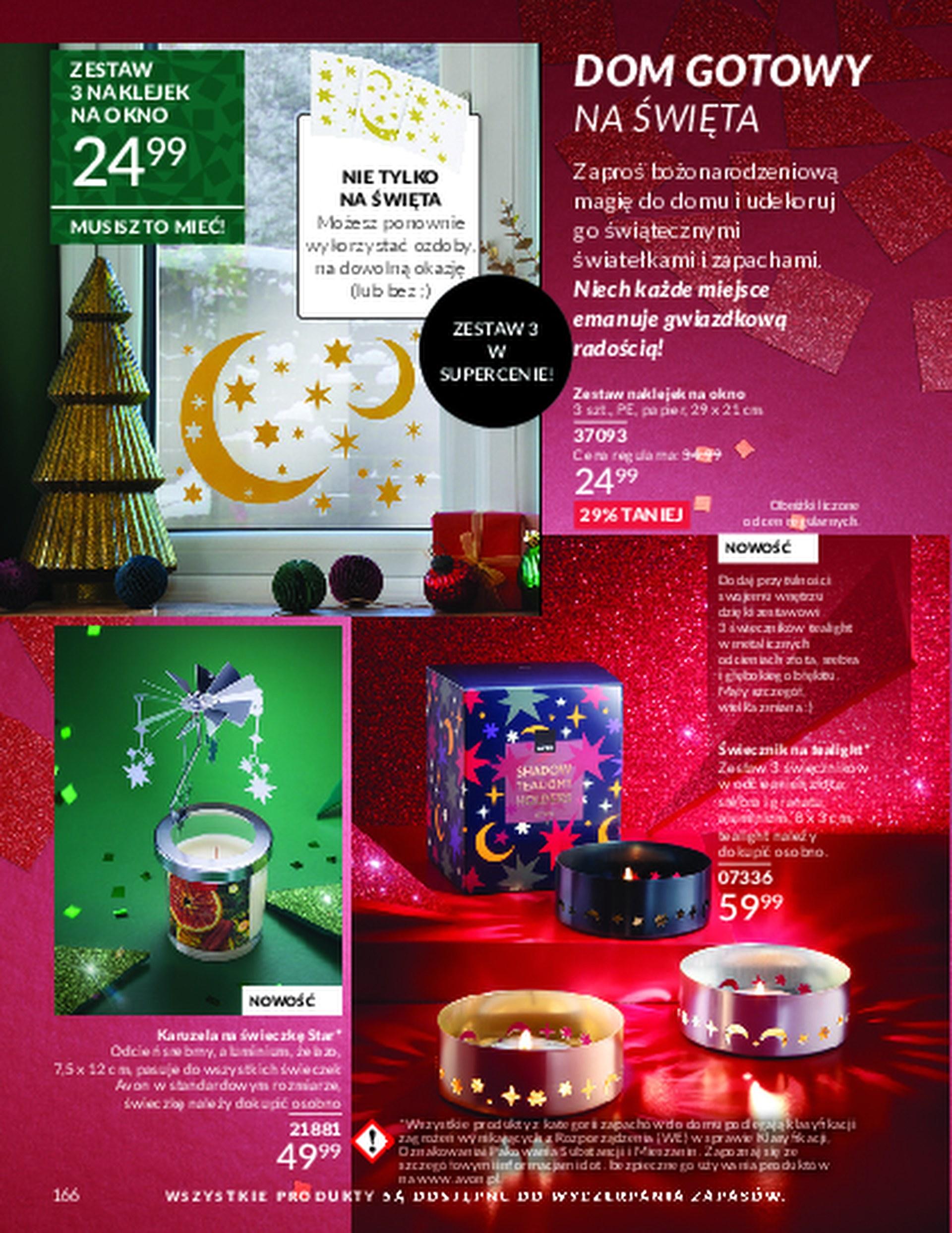 Gazetka promocyjna Avon str. 166