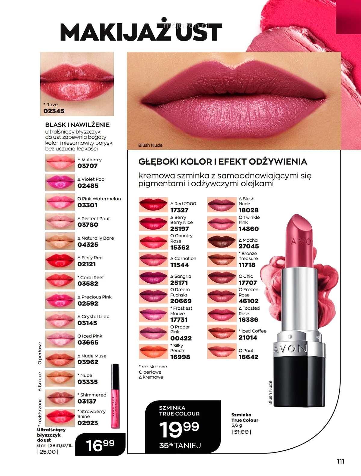 Gazetka promocyjna Avon str. 111