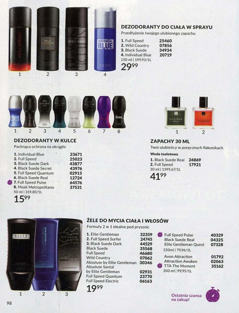 Gazetka promocyjna Avon str. 98