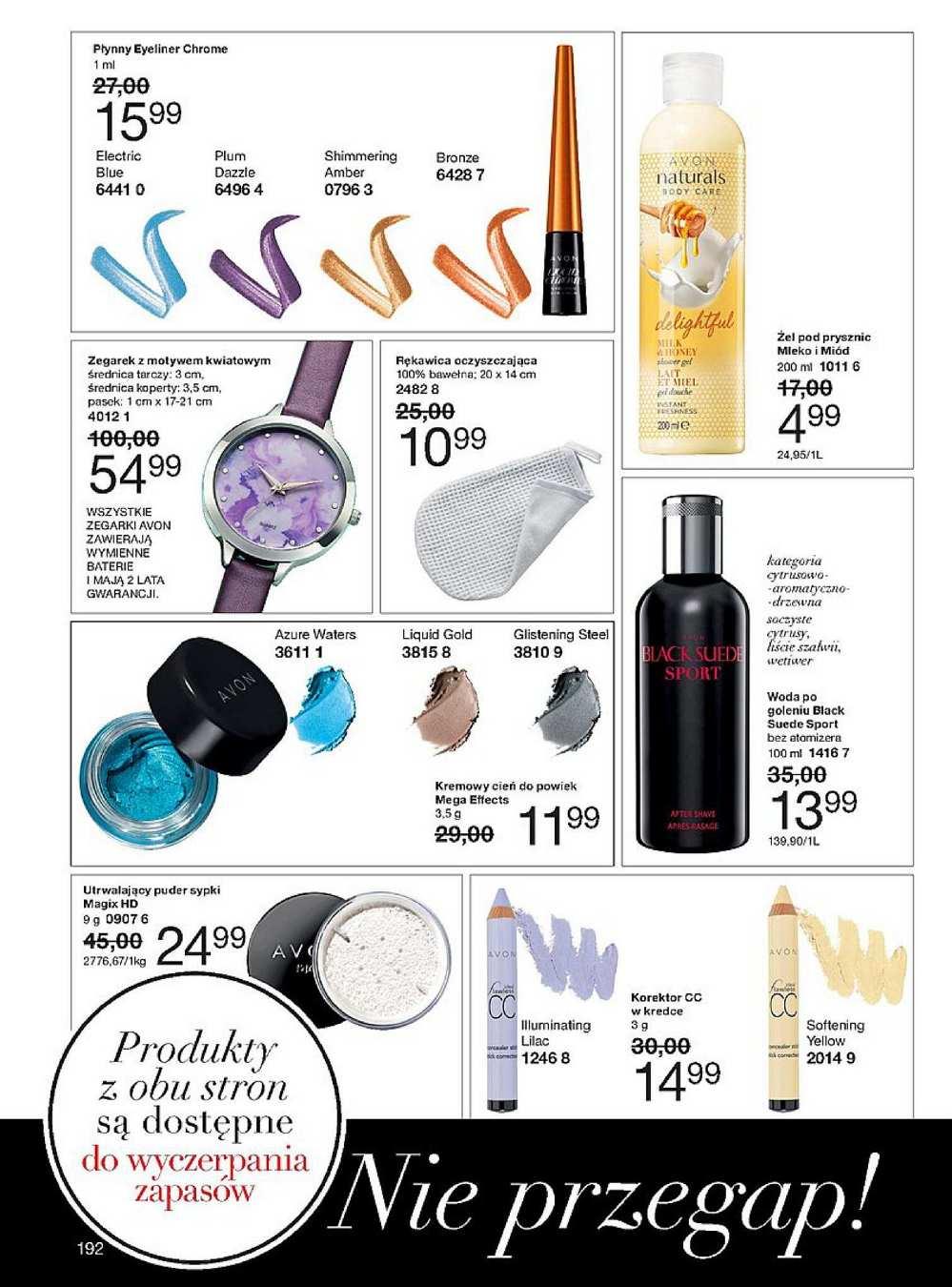 Gazetka promocyjna Avon str. 192