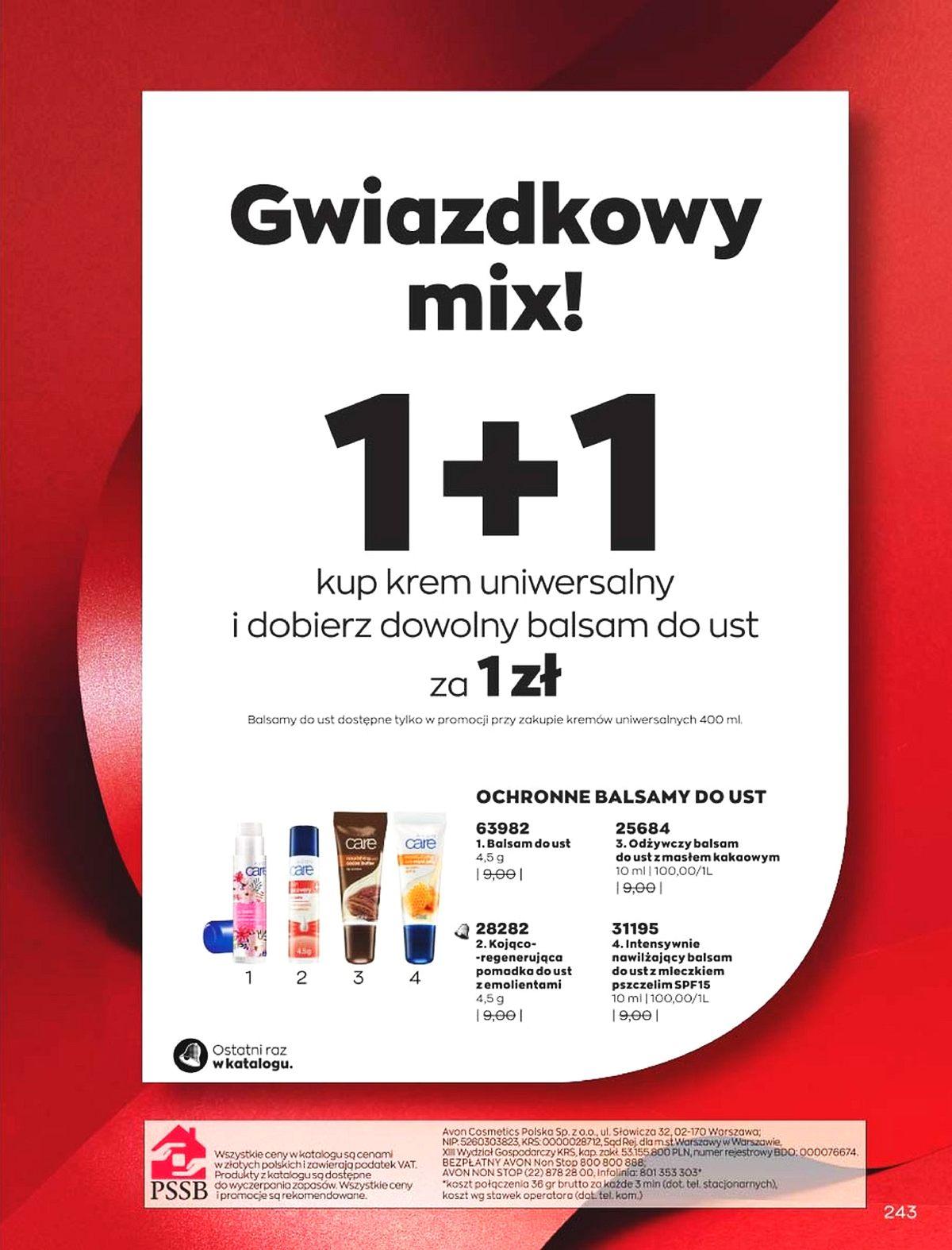 Gazetka promocyjna Avon str. 239