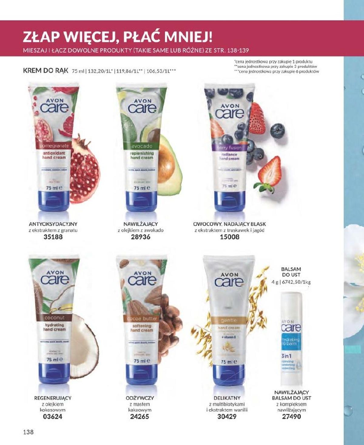 Gazetka promocyjna Avon str. 138