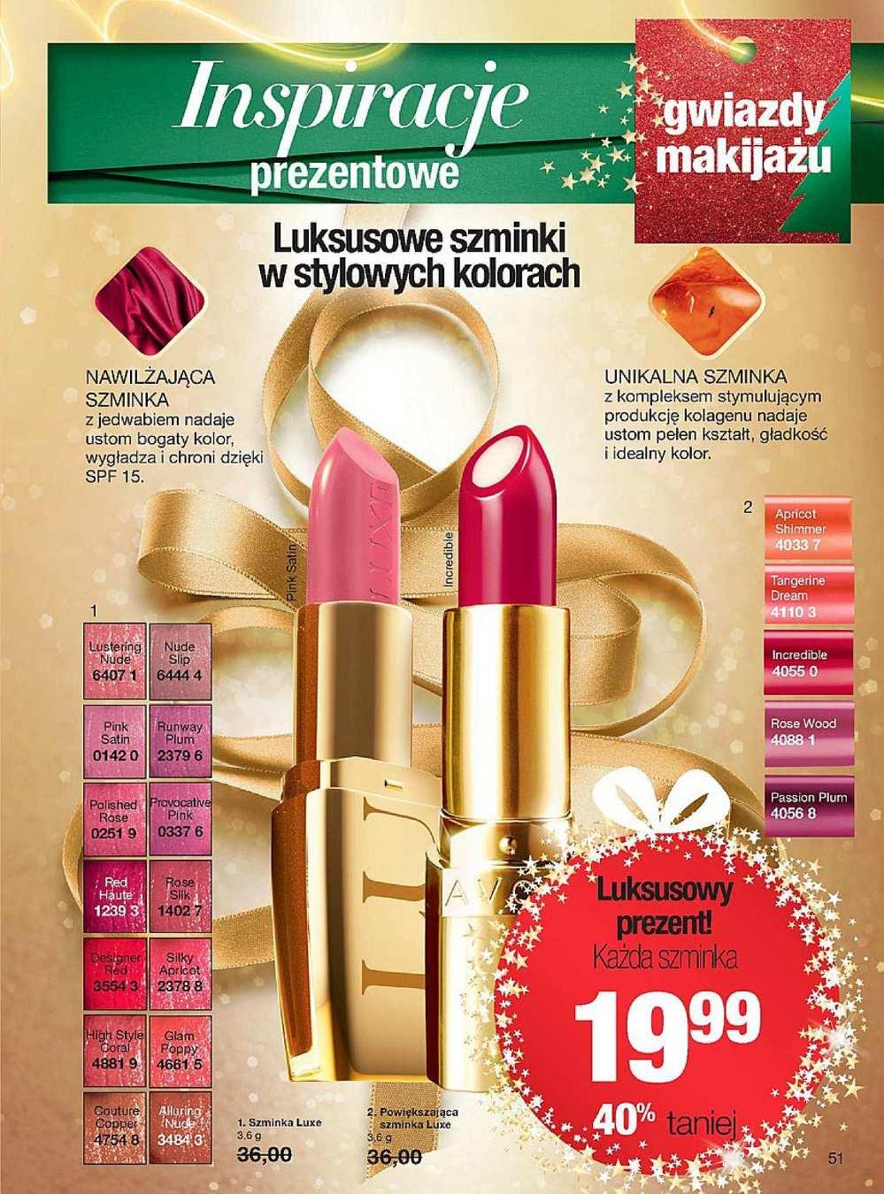 Gazetka promocyjna Avon str. 51