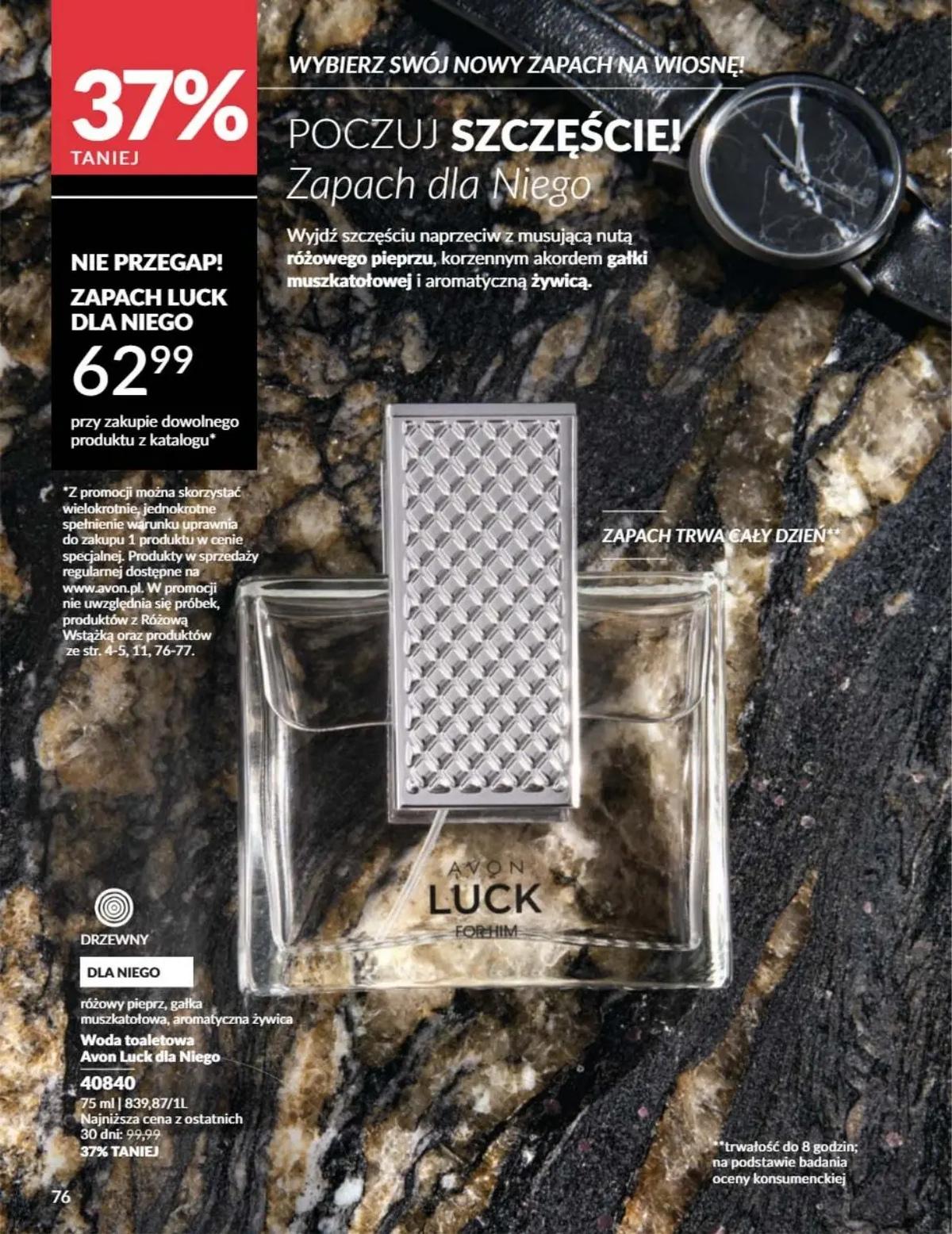 Gazetka promocyjna Avon str. 76