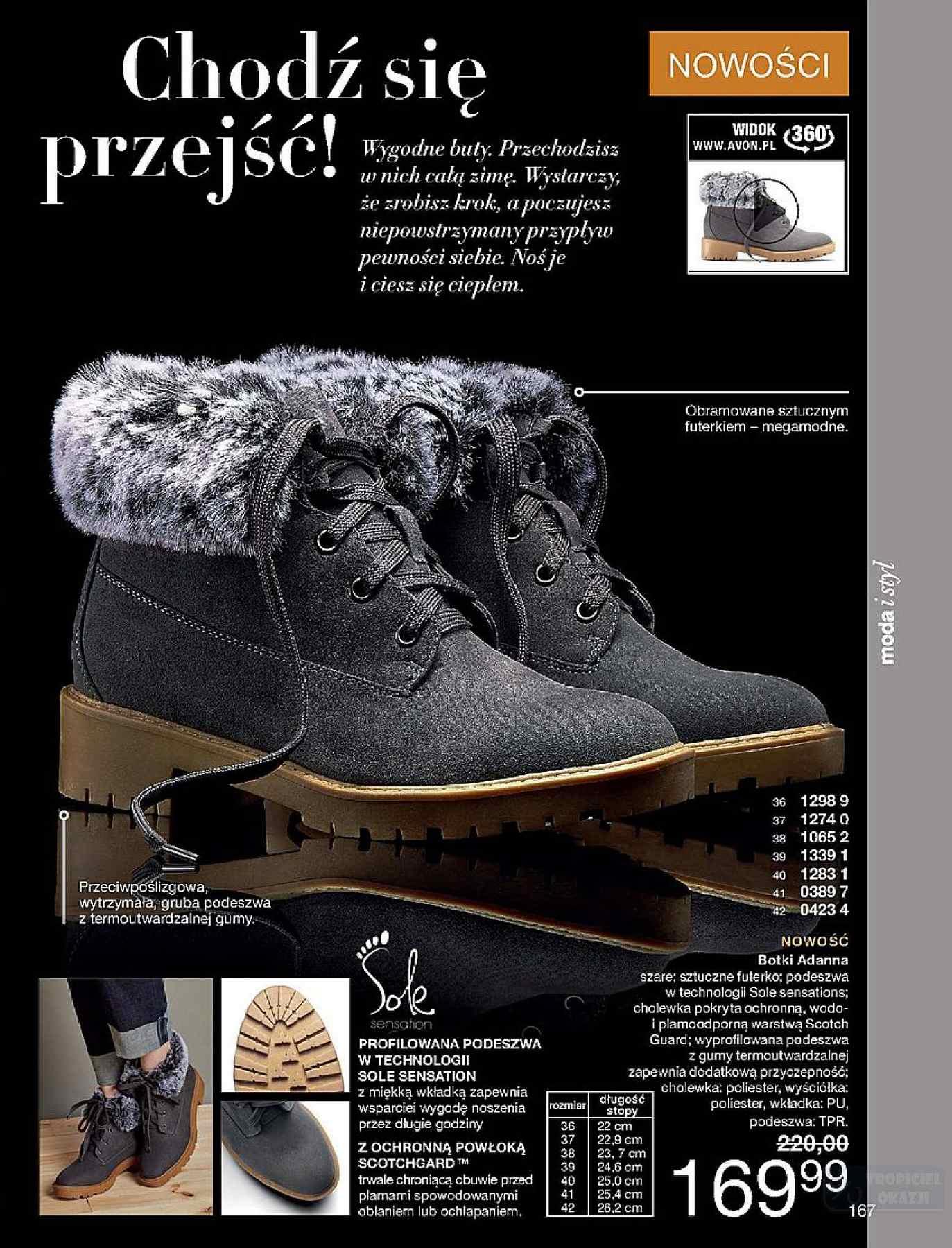 Gazetka promocyjna Avon str. 167