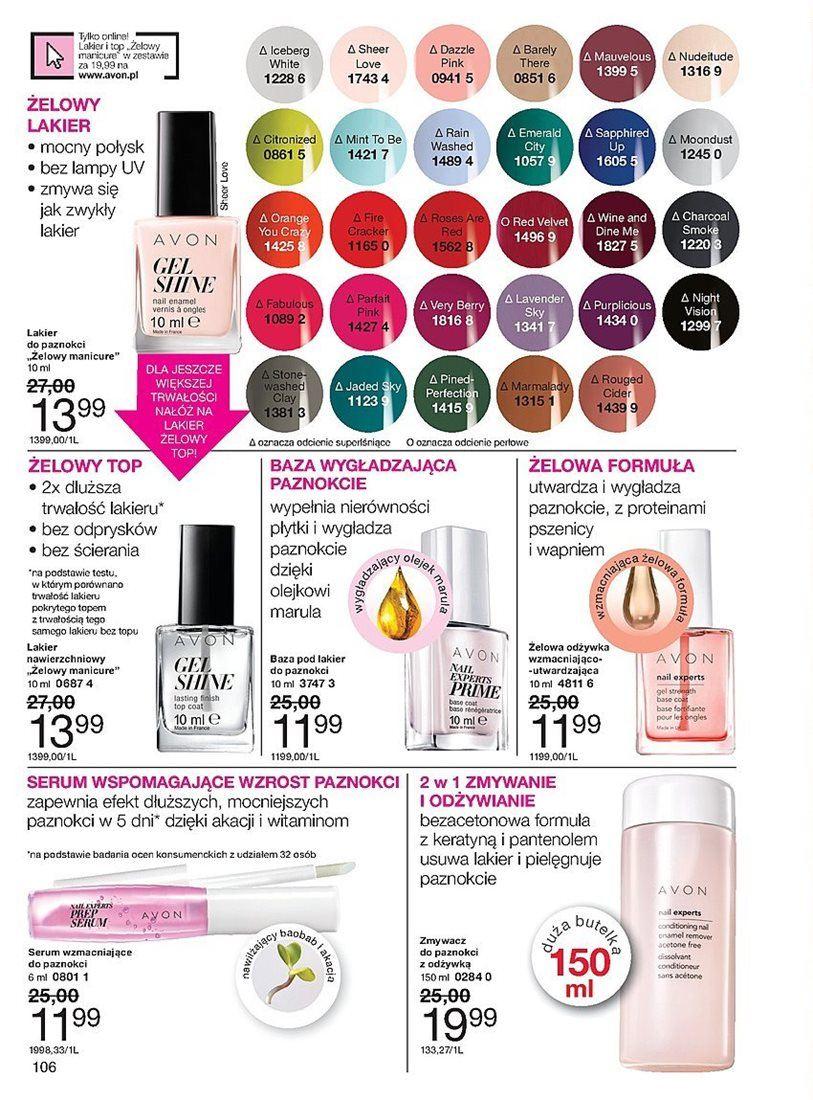 Gazetka promocyjna Avon str. 106