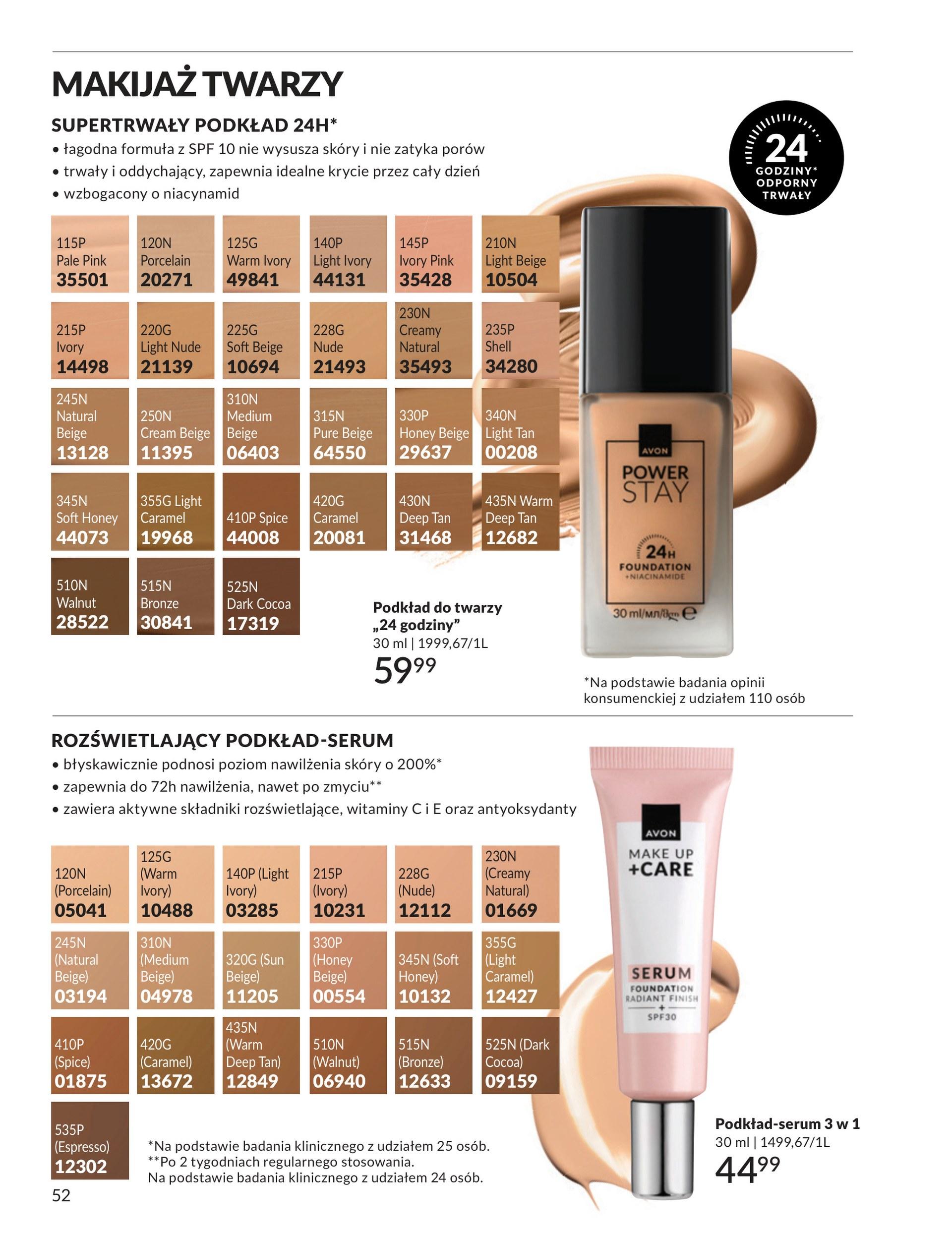 Gazetka promocyjna Avon str. 52