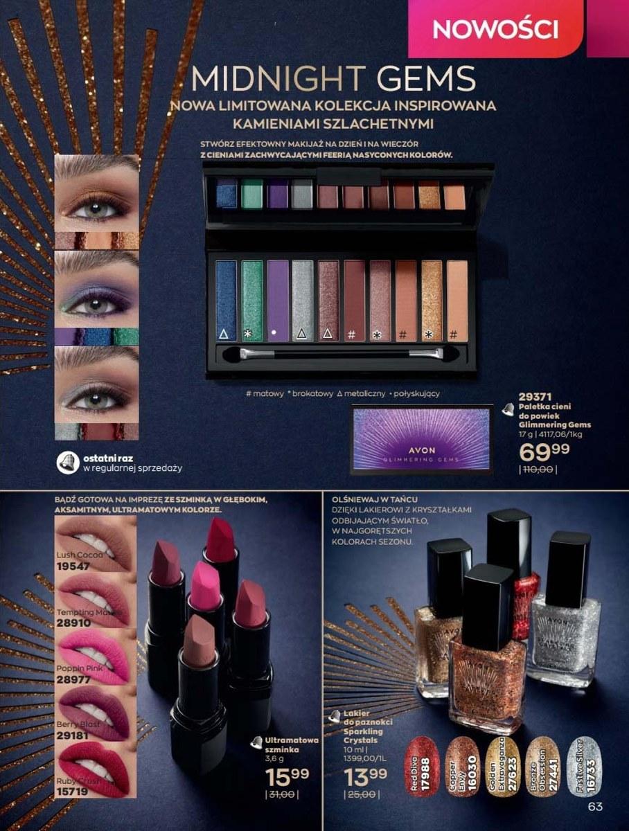 Gazetka promocyjna Avon str. 63