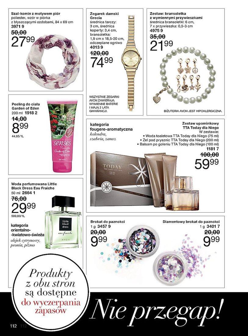 Gazetka promocyjna Avon str. 112