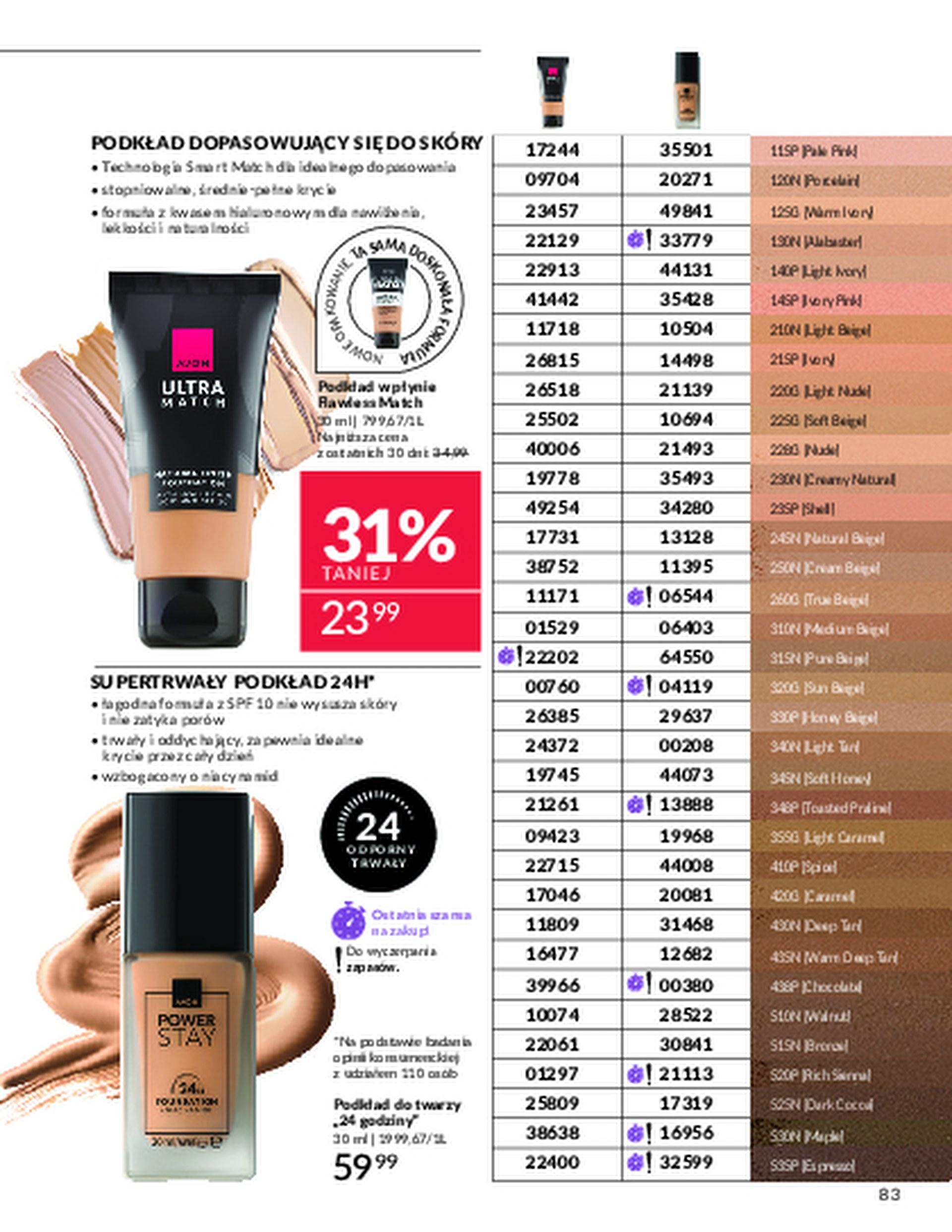 Gazetka promocyjna Avon str. 83