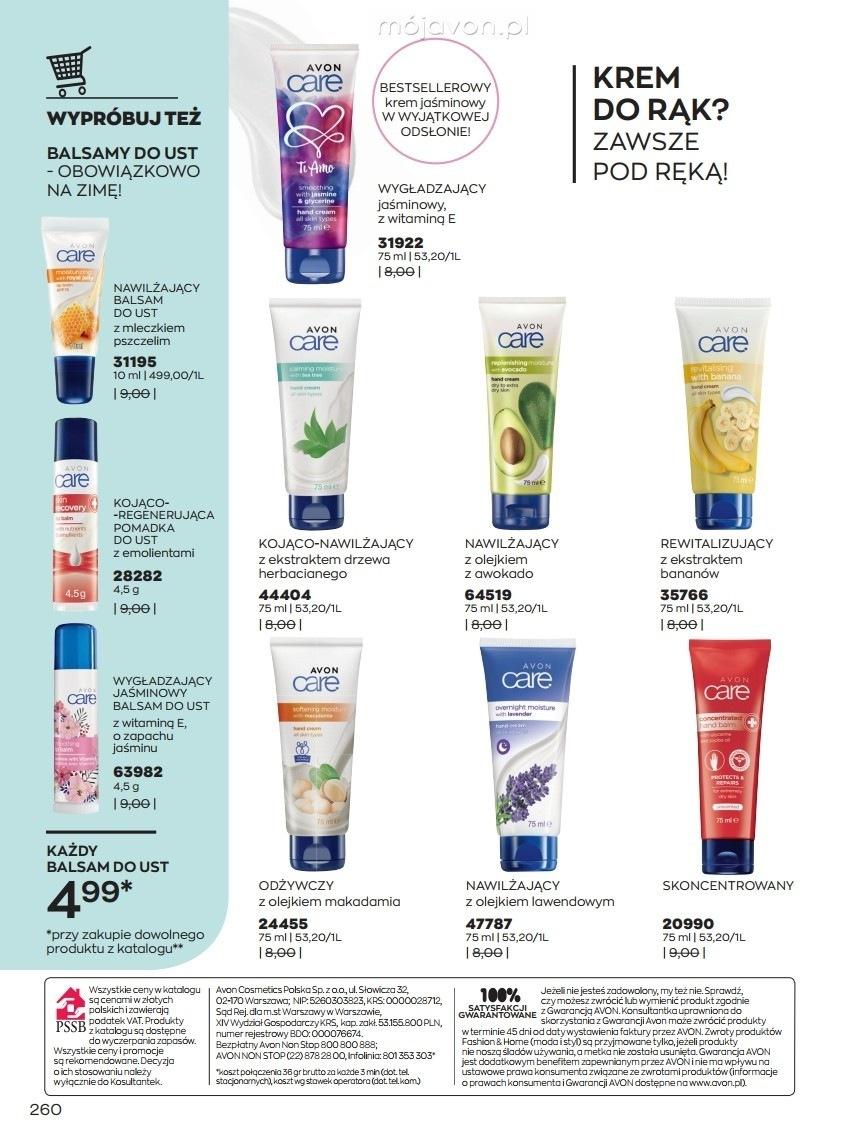 Gazetka promocyjna Avon str. 260