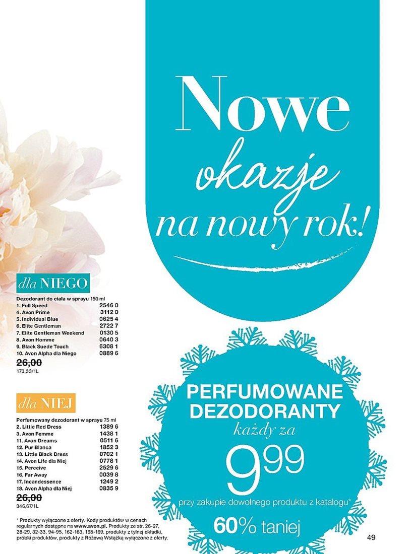 Gazetka promocyjna Avon str. 49