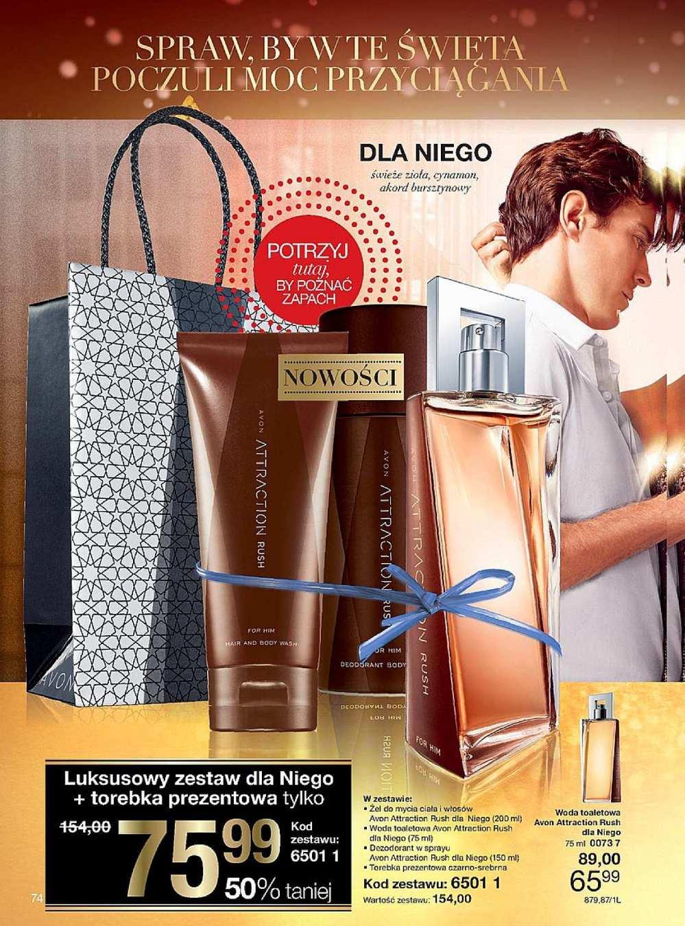 Gazetka promocyjna Avon str. 74