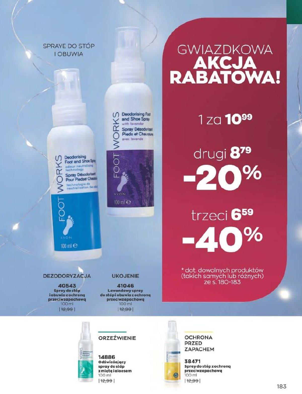 Gazetka promocyjna Avon str. 183