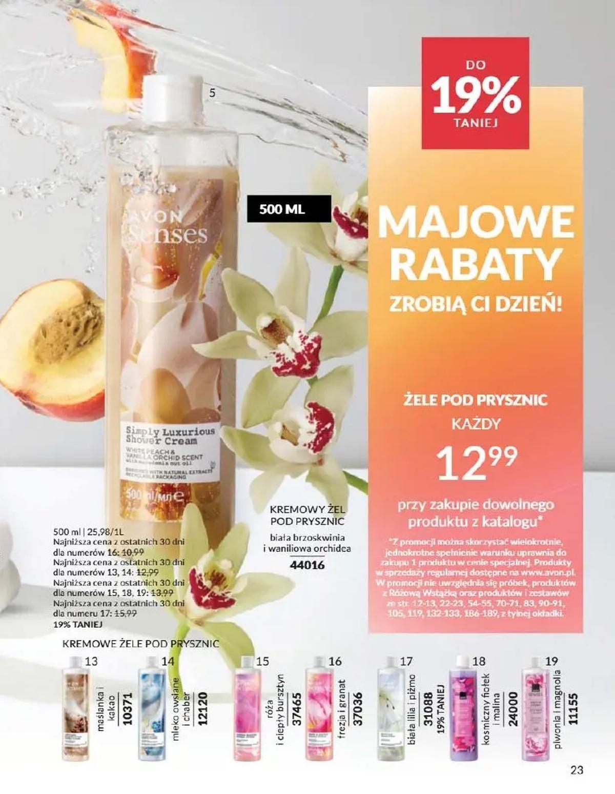 Gazetka promocyjna Avon str. 23