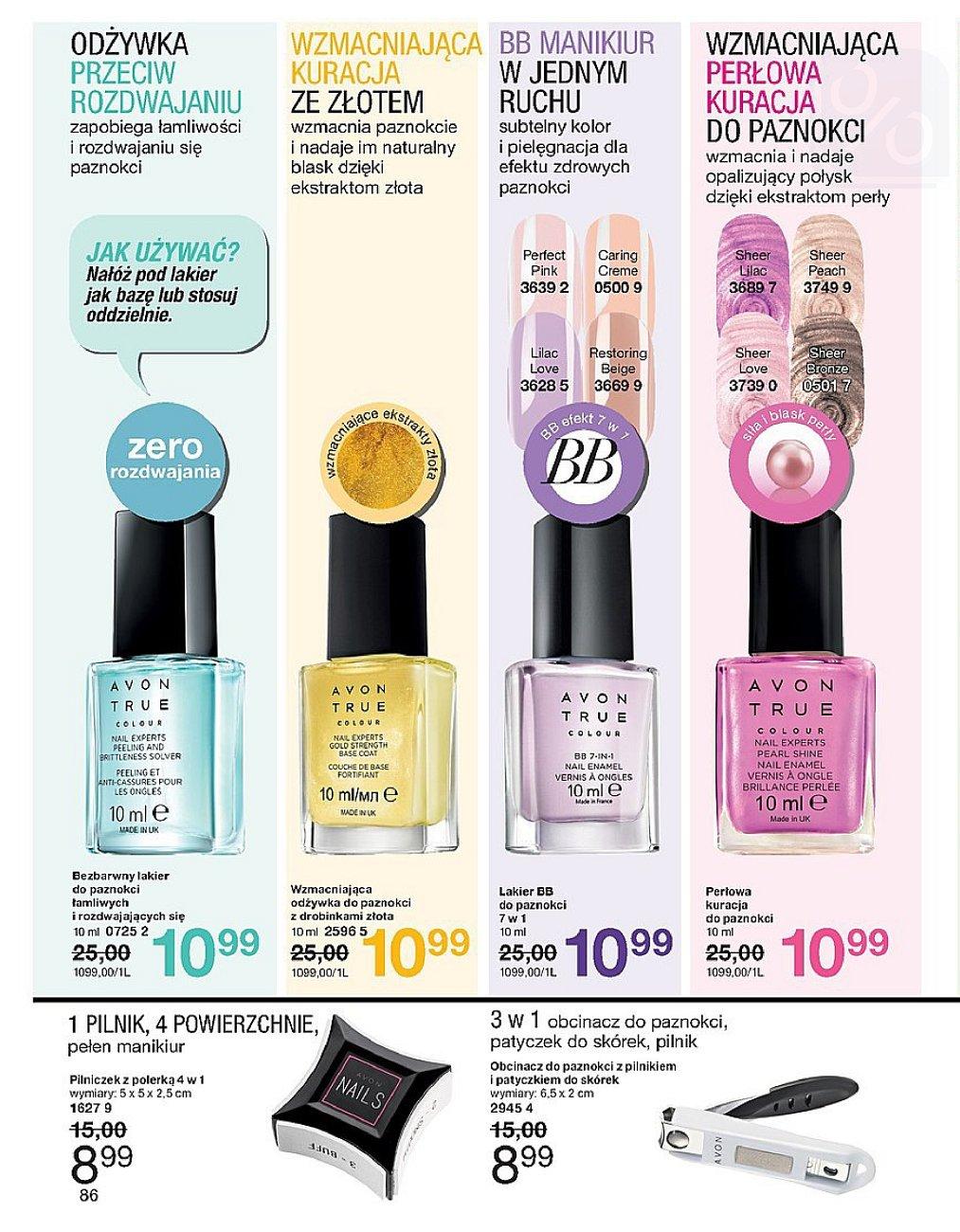 Gazetka promocyjna Avon str. 84