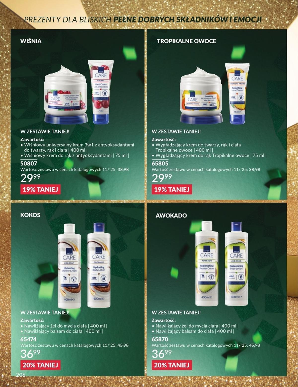 Gazetka promocyjna Avon str. 206