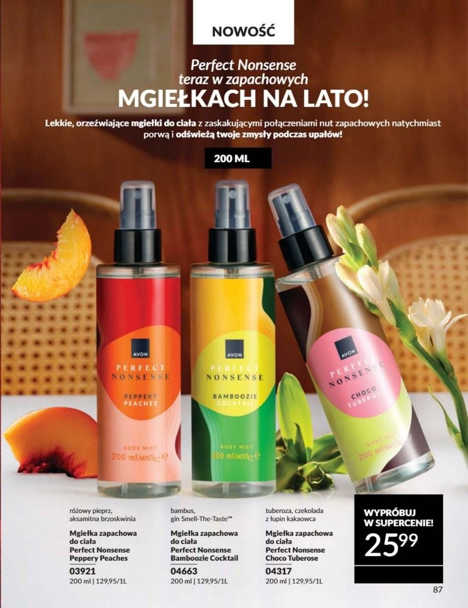 Gazetka promocyjna Avon str. 87
