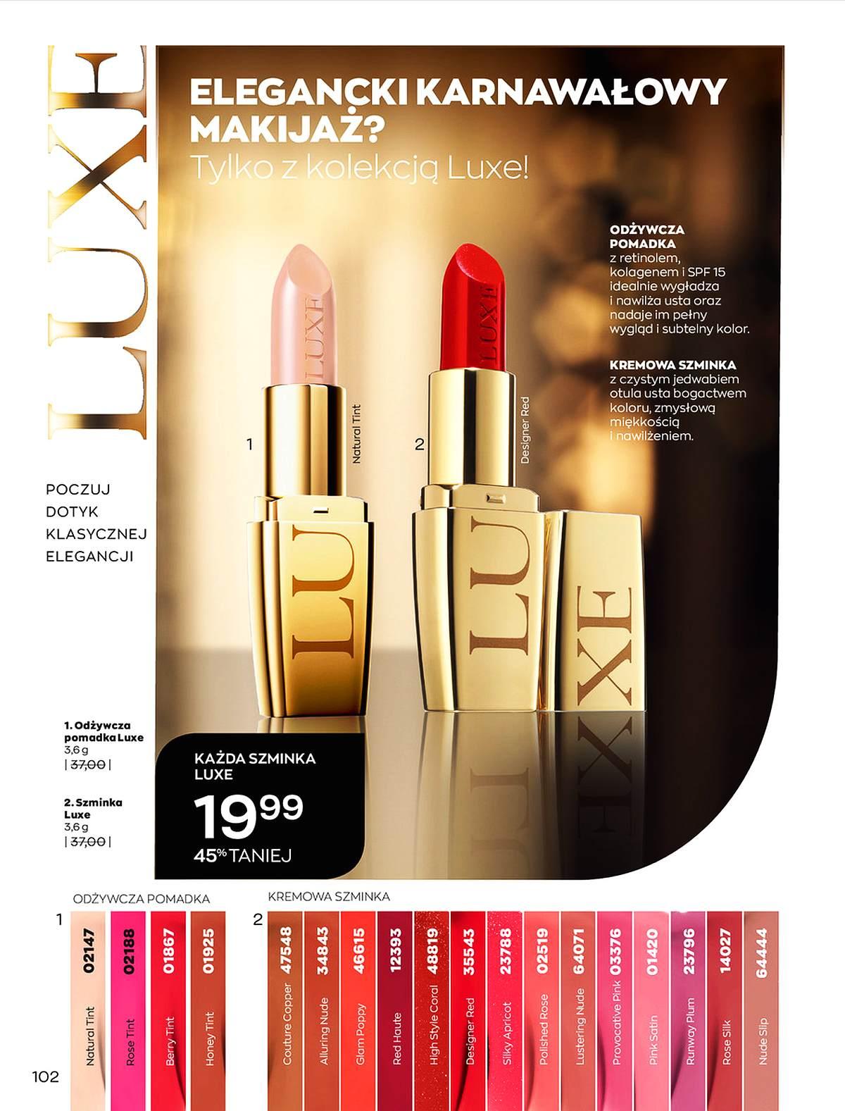 Gazetka promocyjna Avon str. 102