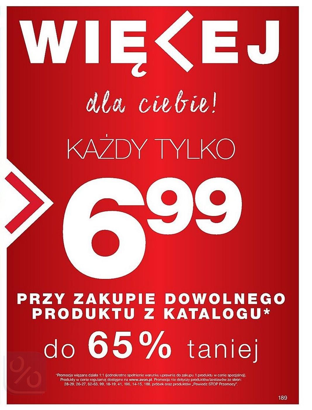 Gazetka promocyjna Avon str. 189