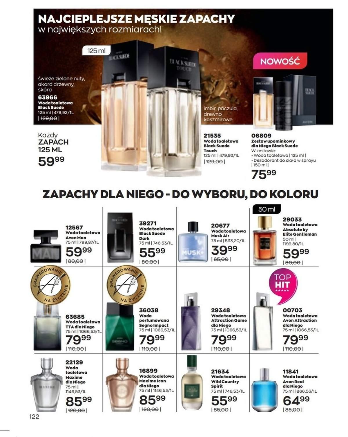 Gazetka promocyjna Avon str. 122