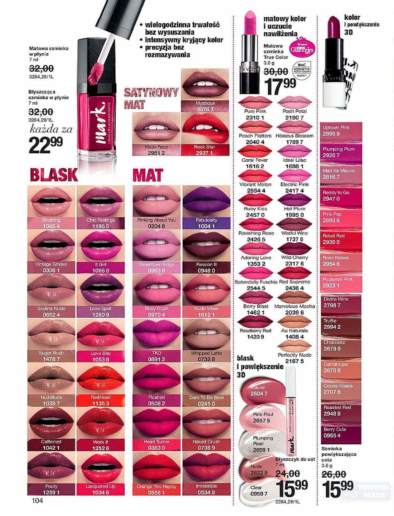 Gazetka promocyjna Avon str. 104