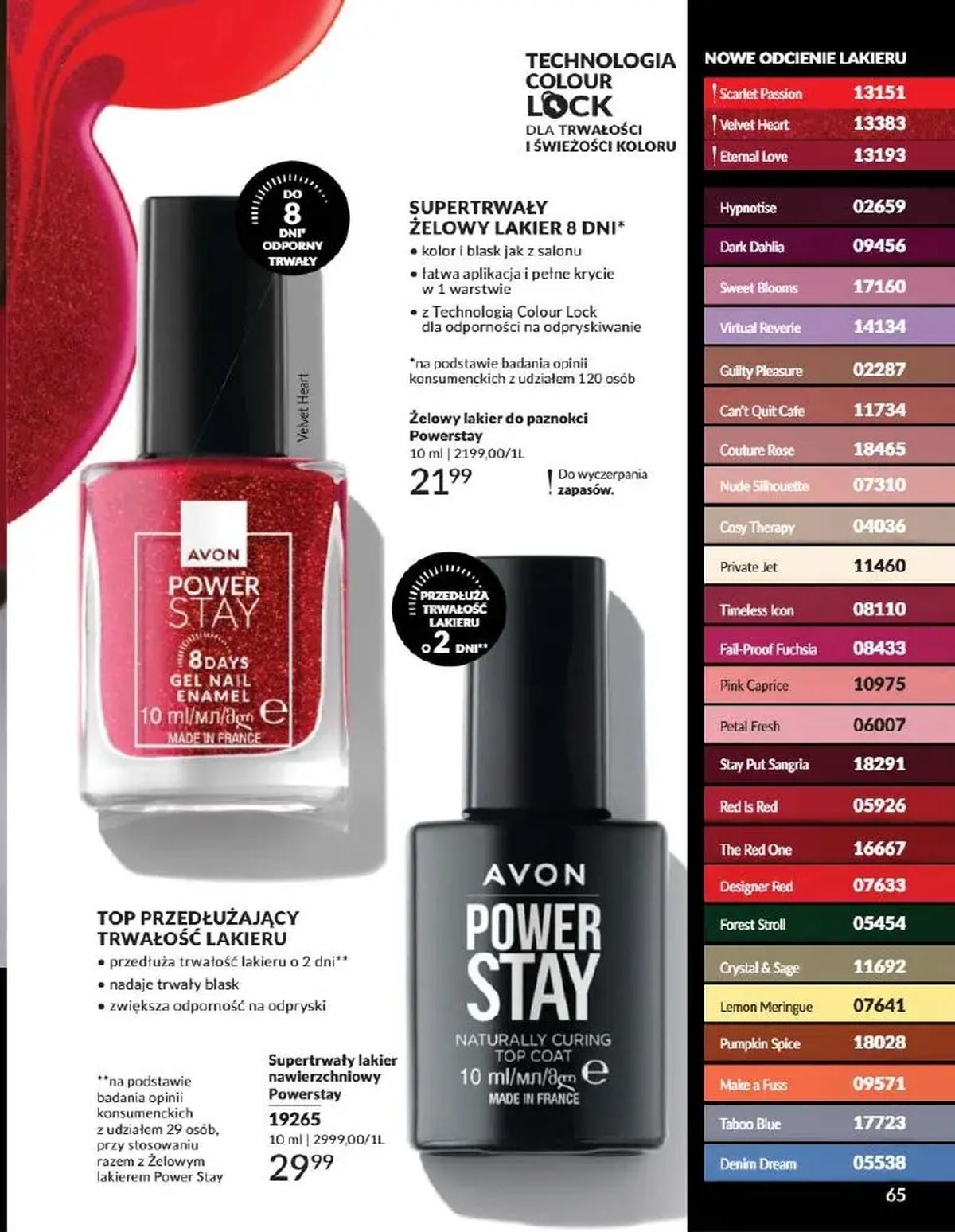 Gazetka promocyjna Avon str. 65