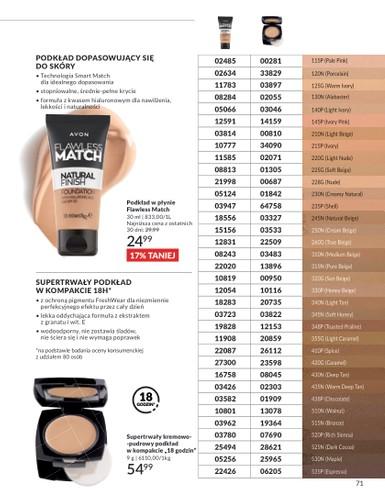 Gazetka promocyjna Avon str. 71