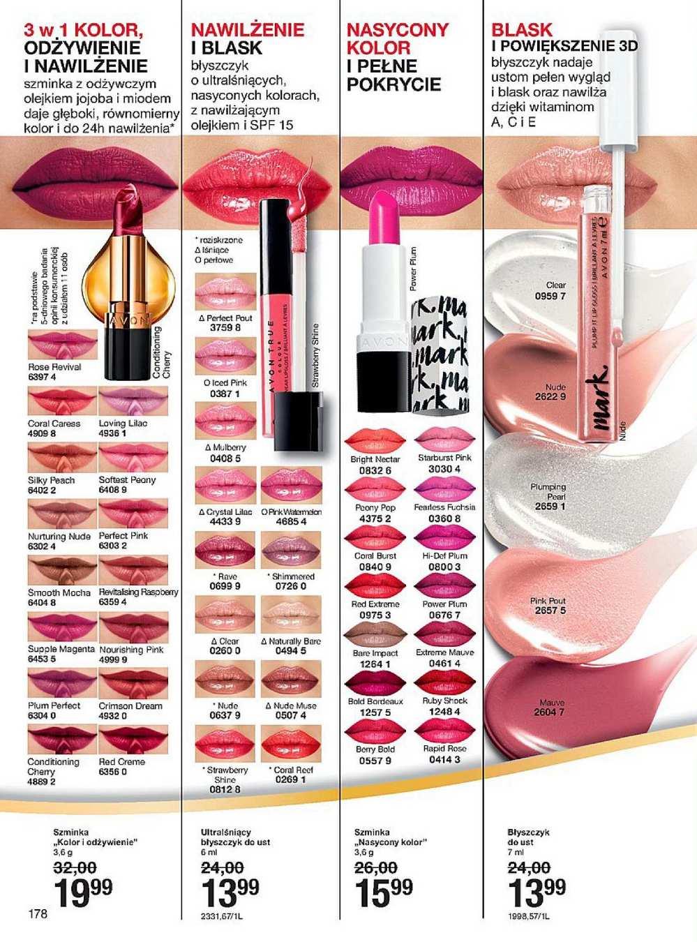 Gazetka promocyjna Avon str. 178
