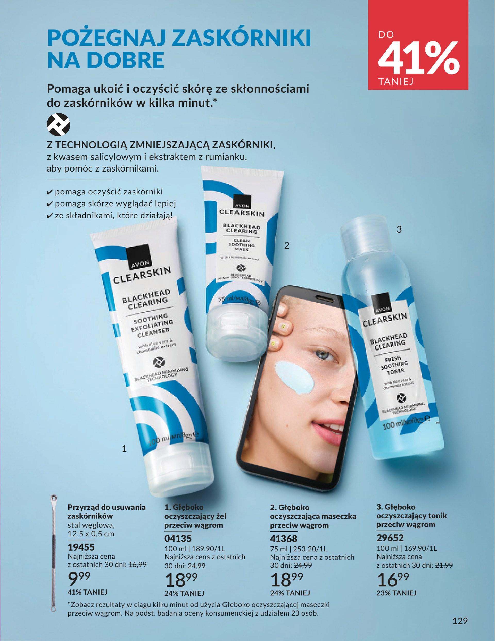 Gazetka promocyjna Avon str. 129
