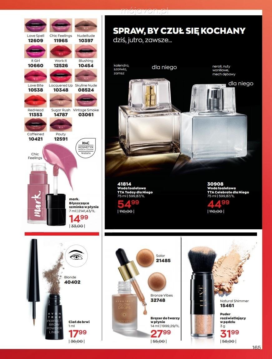 Gazetka promocyjna Avon str. 165