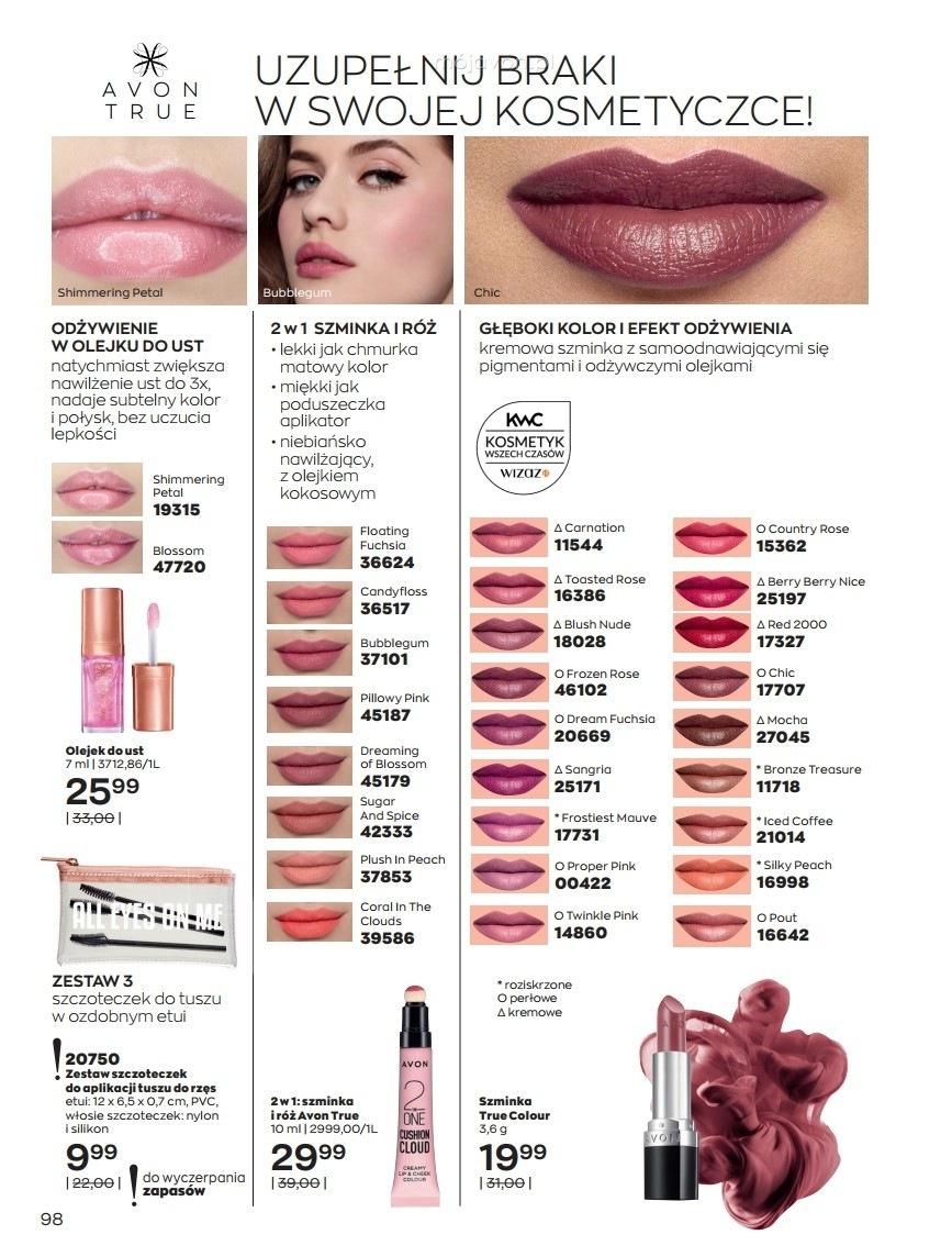 Gazetka promocyjna Avon str. 98