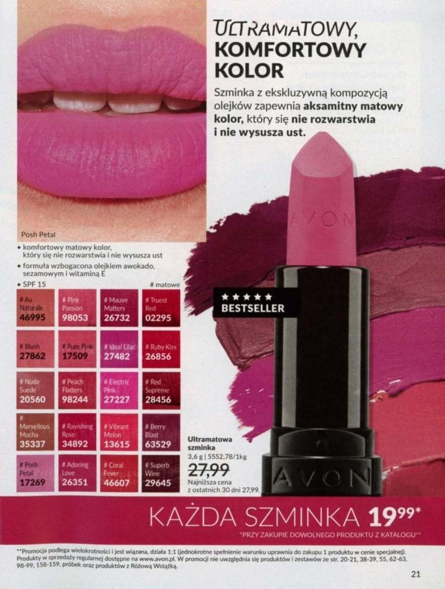 Gazetka promocyjna Avon str. 21