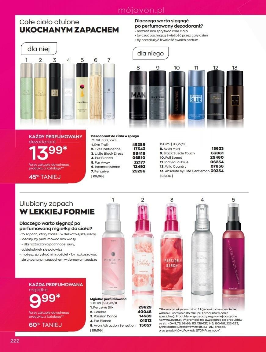 Gazetka promocyjna Avon str. 222