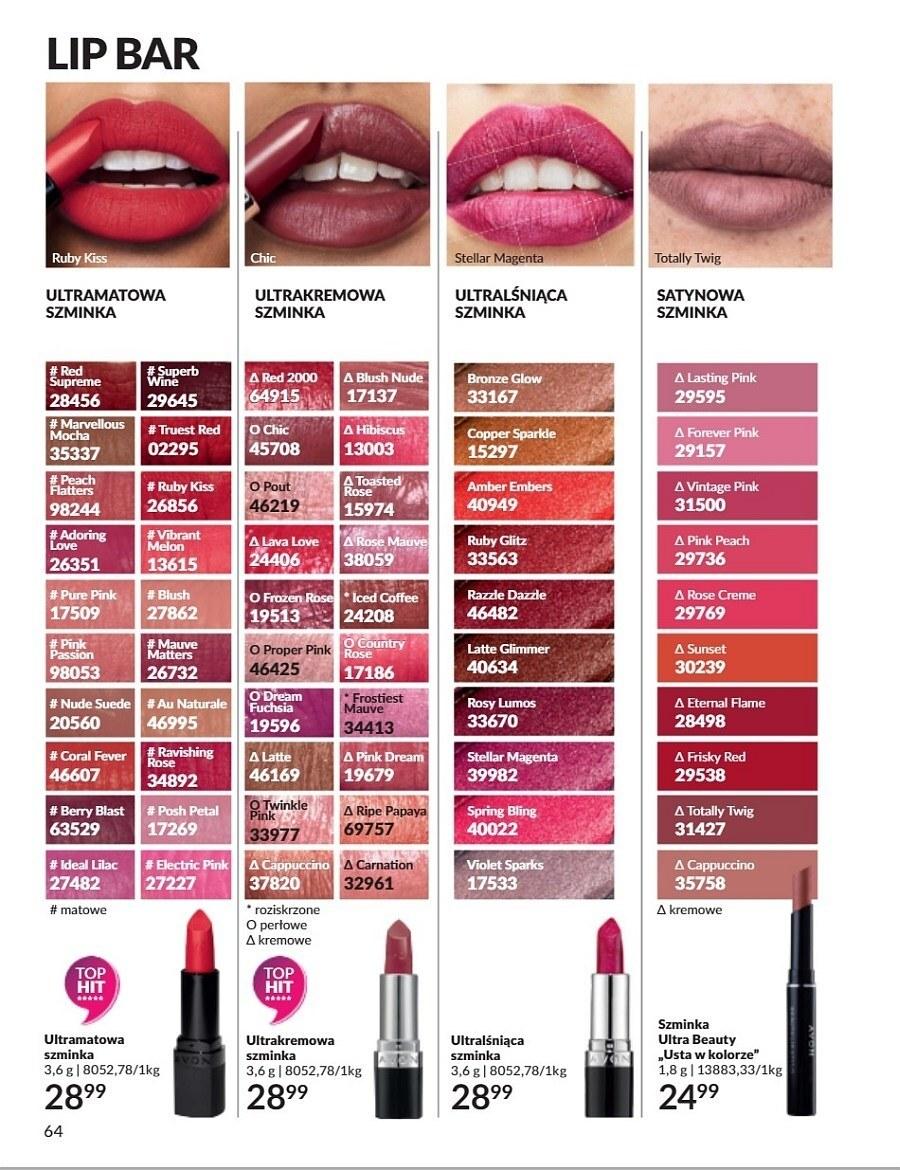 Gazetka promocyjna Avon str. 64