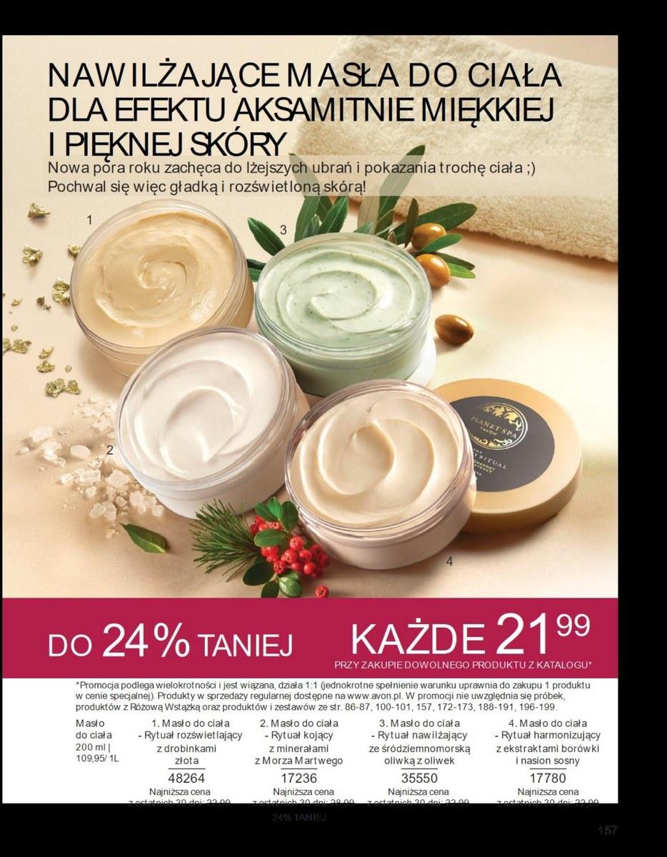 Gazetka promocyjna Avon str. 157