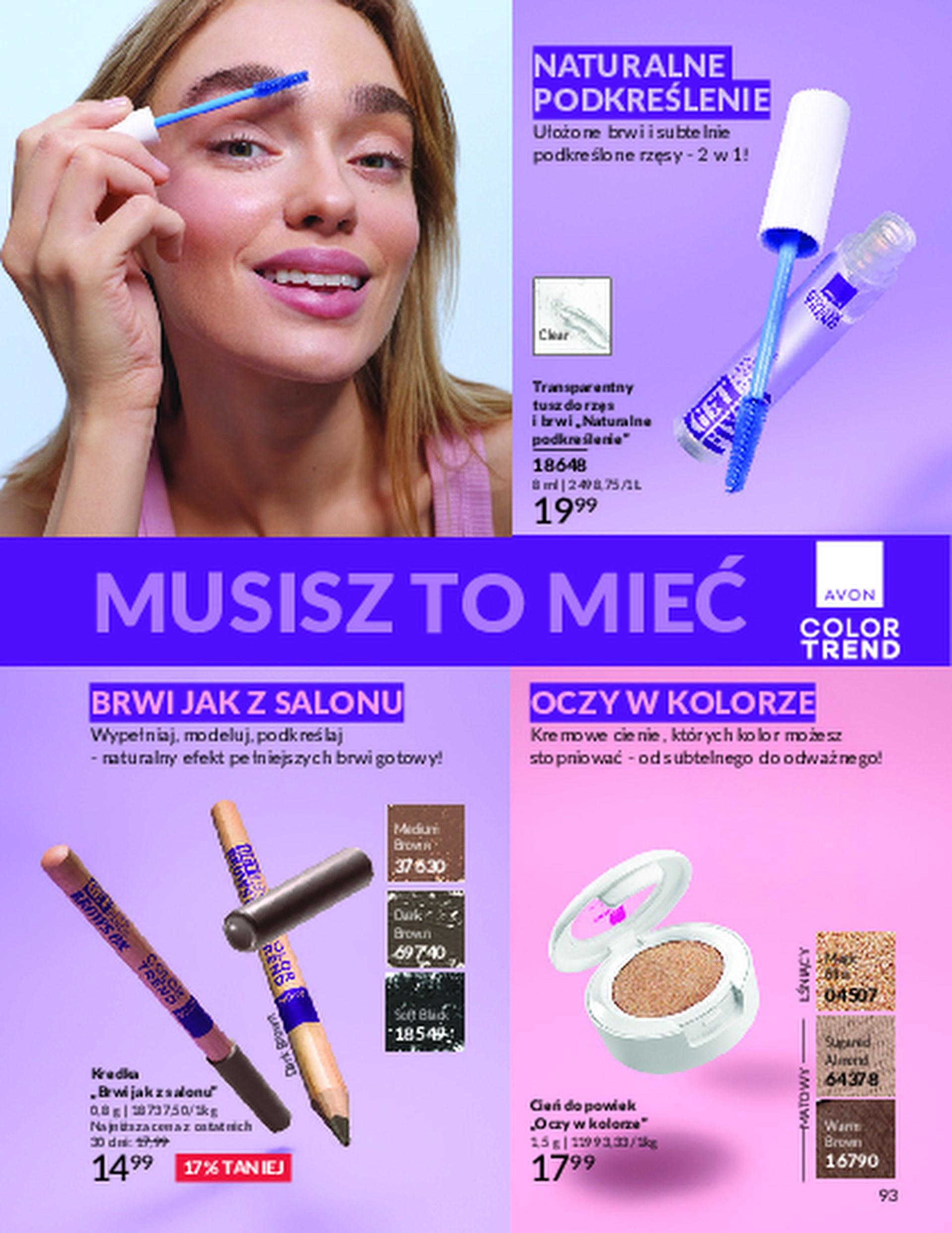 Gazetka promocyjna Avon str. 93