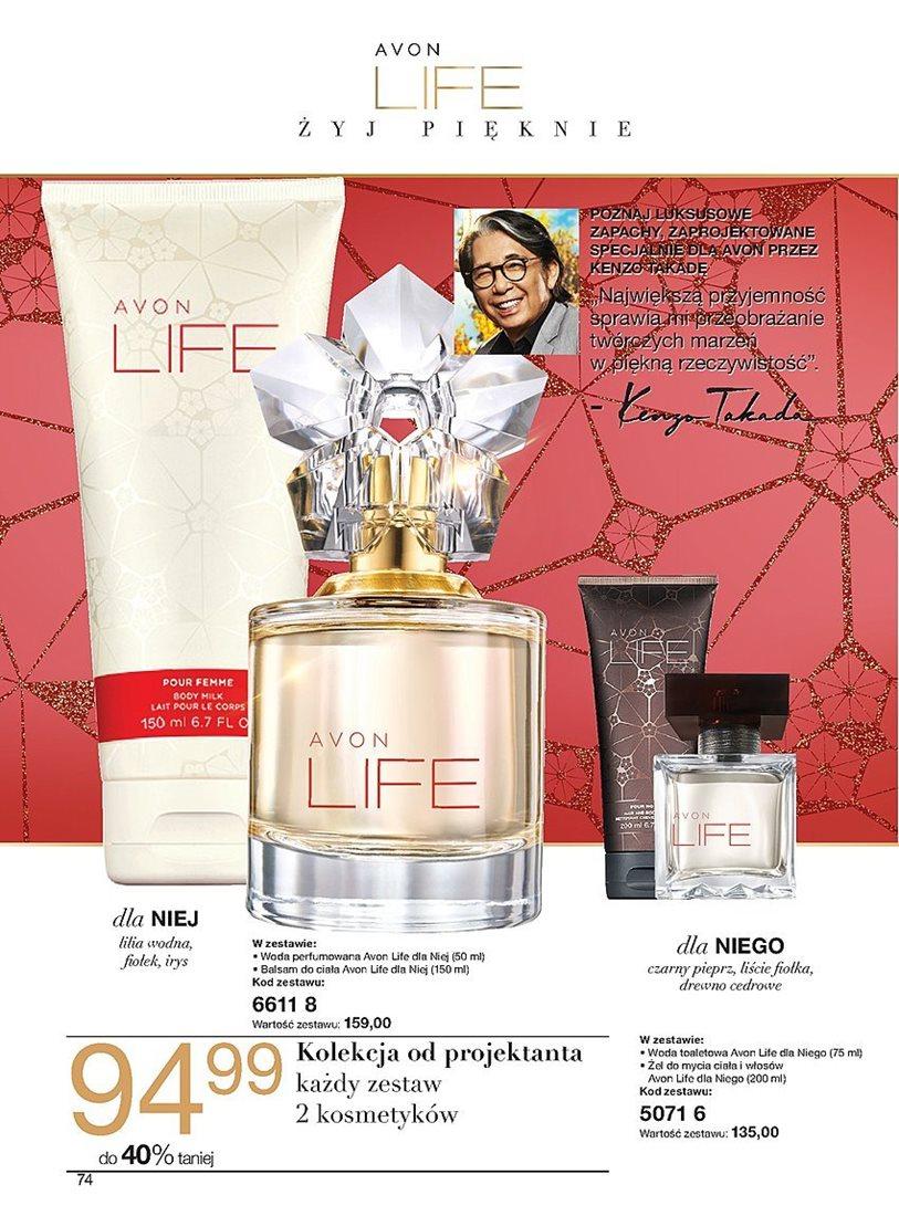 Gazetka promocyjna Avon str. 74