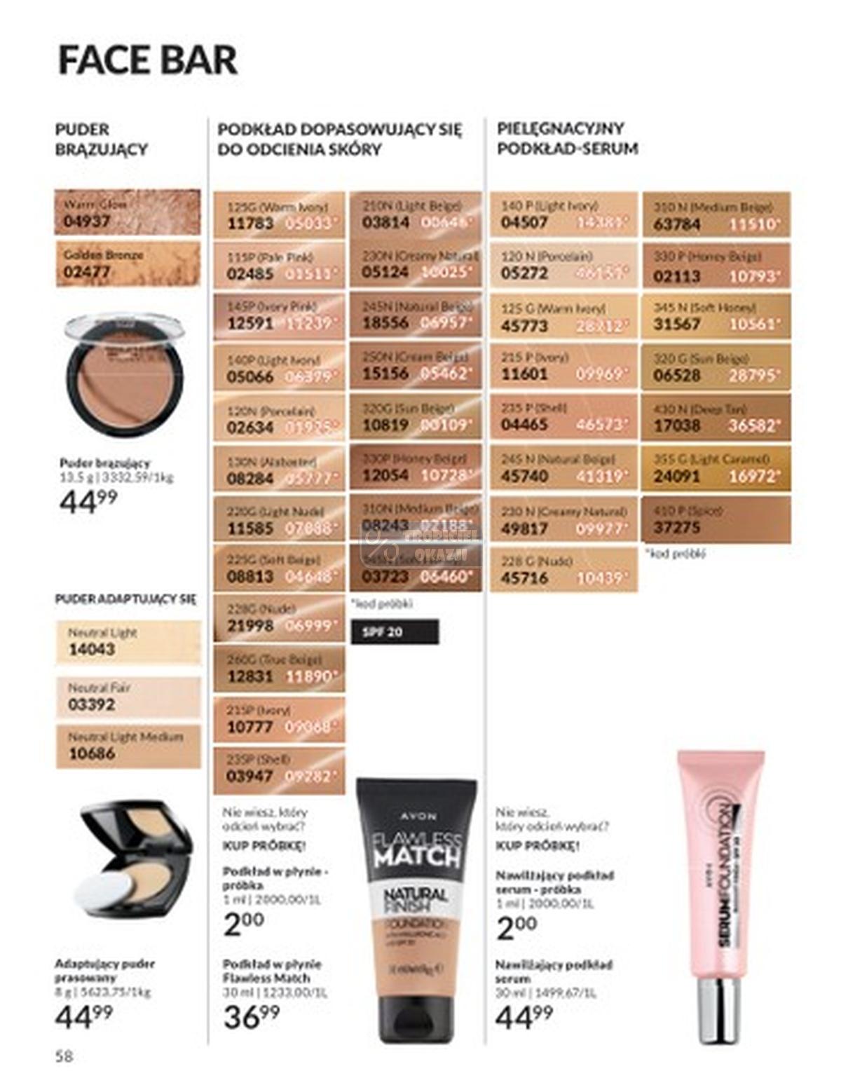 Gazetka promocyjna Avon str. 58