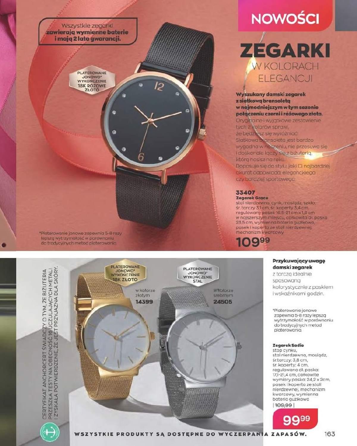 Gazetka promocyjna Avon str. 163