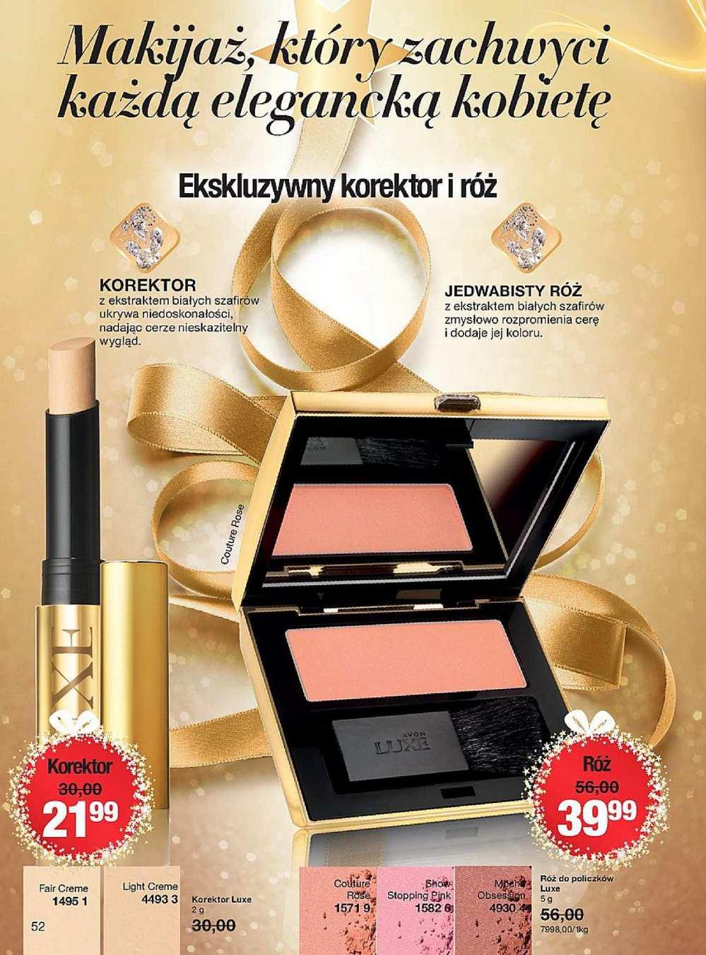 Gazetka promocyjna Avon str. 52